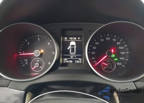 2012 Volkswagen Jetta Sportwagen 2.0L Tdi z USA, uszkodzony, nr VIN 3VWPL7AJ0CM693933